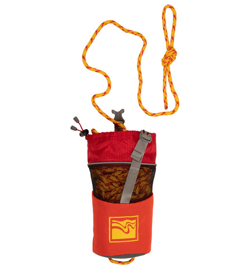 Huck Throw Bag 70' in Red, front view. @Red-2