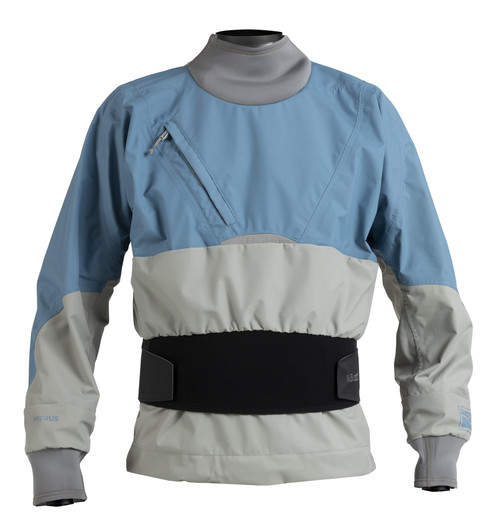Stoke Dry Top (Hydrus 3.0) in Storm Blue, front view. @Storm Blue-1