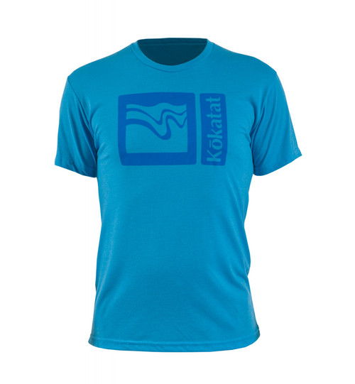 Kokatat Shirt in Electric Blue, front view. @Electric blue-1