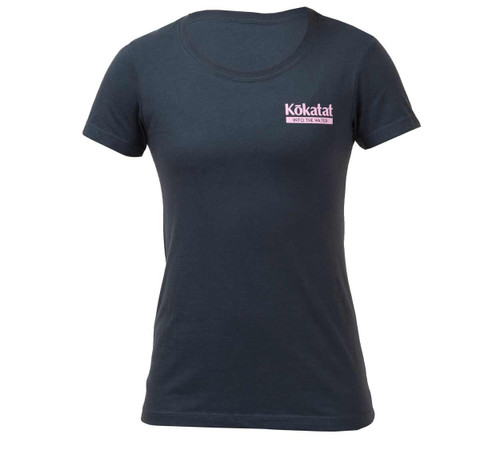 Into the Water Shirt - Women's in Navy, front view. @Navy-1