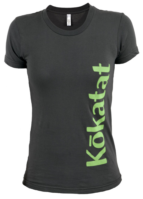 Into the Water Shirt - Women's in Asphalt, front view. @Asphalt-1