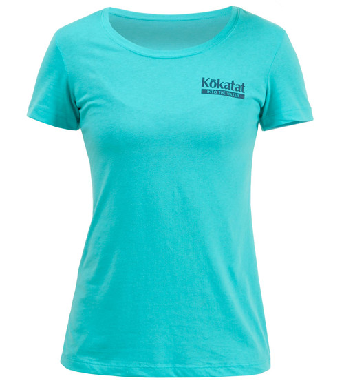 Into the Water Shirt - Women's in Mist, front view. @Mist-1