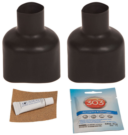 Wrist Gasket Replacement Kit, Pair, wrist cuff detail.
