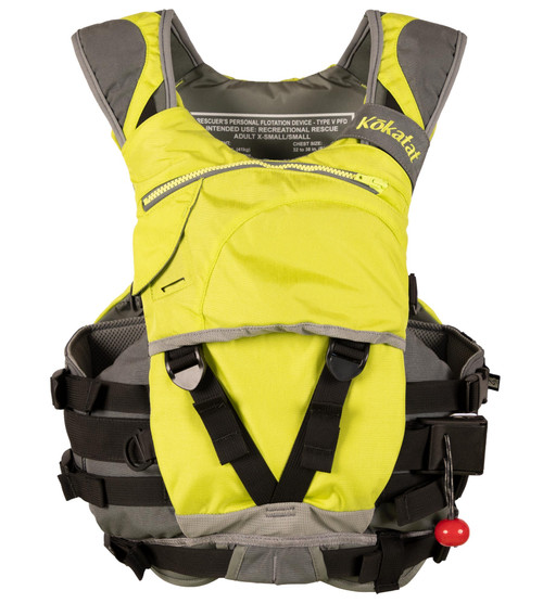 Maximus Centurion Rescue Vest sold w/ Belly Pocket - unisex in Mantis, front view. @Mantis-1