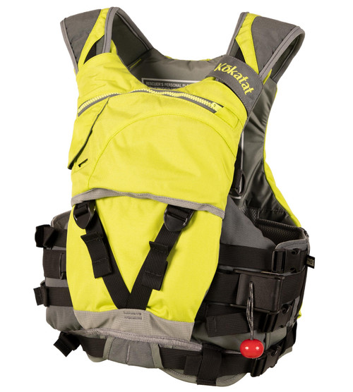 Maximus Centurion Rescue Vest sold w/ Belly Pocket - unisex in Mantis, side view. @Mantis-4