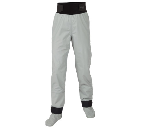 Tempest Pant w/ socks (Hydrus 3.0) - Women's in Light gray, front view. @Light gray-1