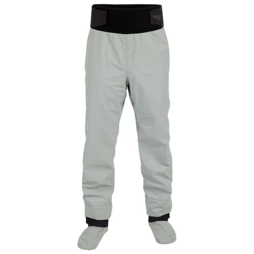 Tempest Pants w/ socks (Hydrus 3.0) in Light gray, front view. @Light gray-1