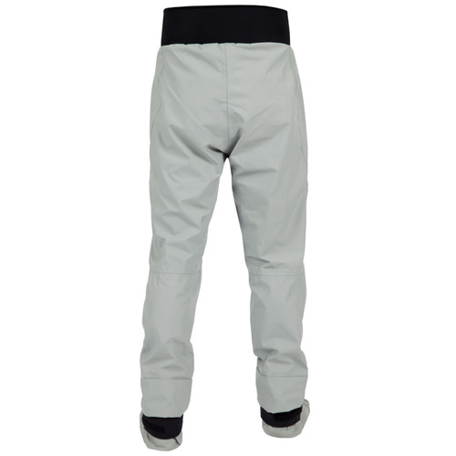 Tempest Pants w/ socks (Hydrus 3.0) in Light gray, back view. @Light gray-2