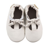 Robeez White Meghan Soft Soles - Front