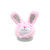 Elisa Rabbit Slippers, front view