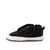 Stylish Steve Quilted Soft Soles in Black, side view