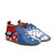 NBA Team 76ers, Stars Soft Soles in Blue, perspective view