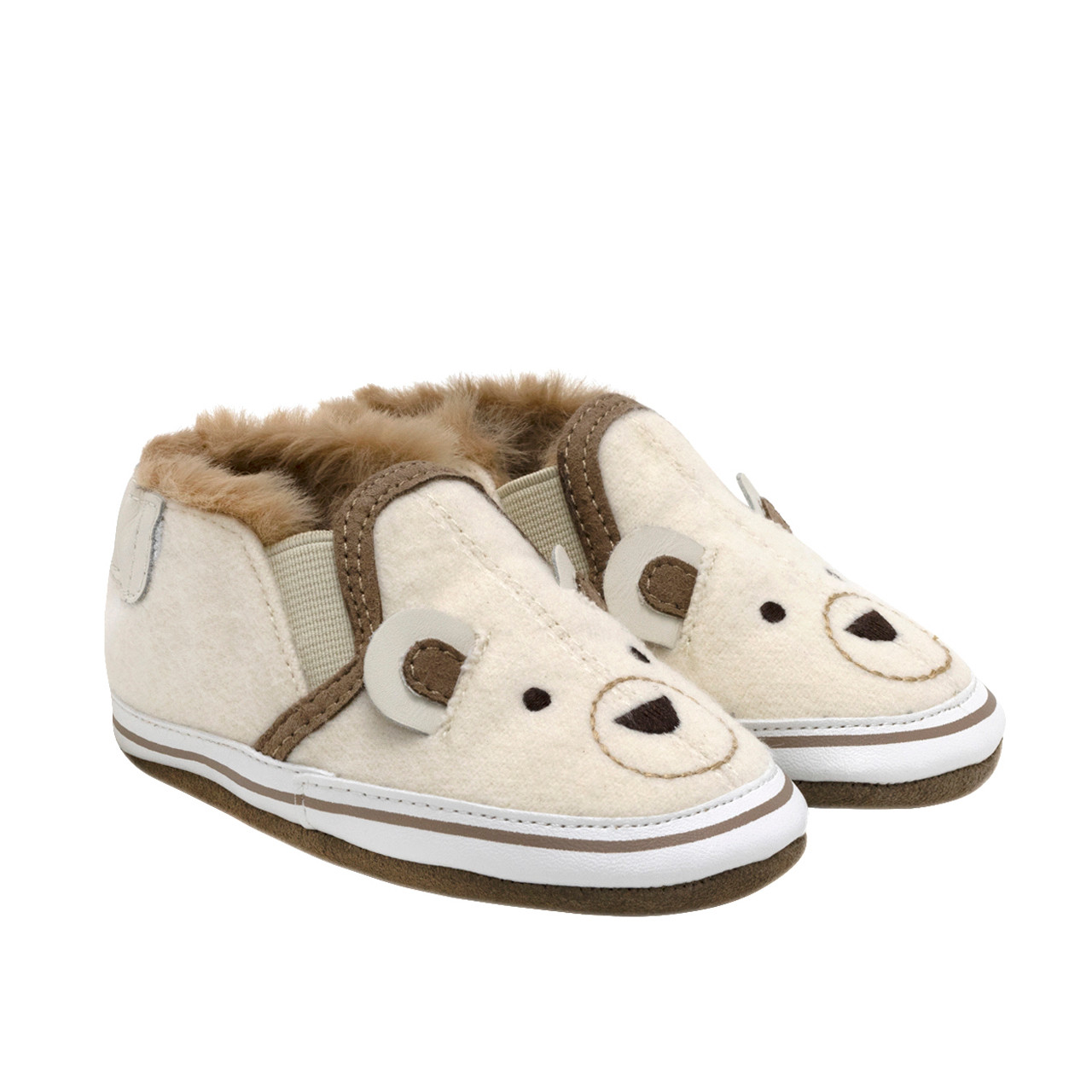 Image of Baby Bear Soft Soles Ivory