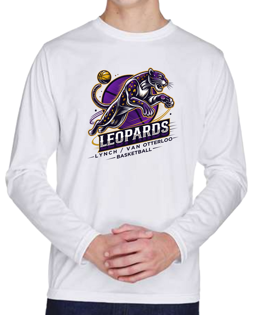 LVO Leopards - Performance Long Sleeve Shirt -Youth/Adult