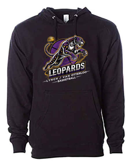 LVO Leopards Unisex Midweight Hooded Sweatshirts