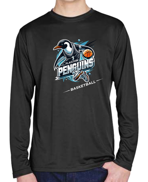Plaistow Penguins - Performance Long Sleeve Shirt -Youth/Adult