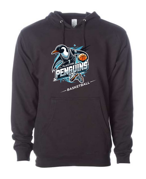Plaistow Penguins - Unisex Midweight Hooded Sweatshirt  - Youth/Adult