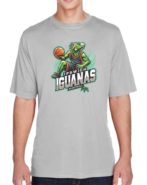 Ipswich Iguanas Basketball  - Performance Short Sleeve Shirt -Youth/Adult