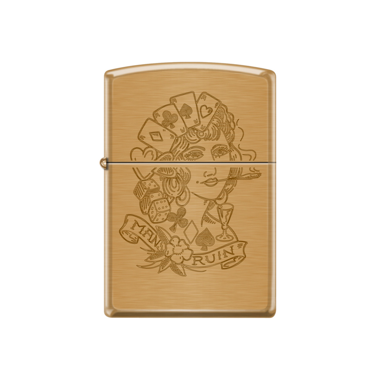 Man's Ruin By Schiffmacher - Zippo lighter