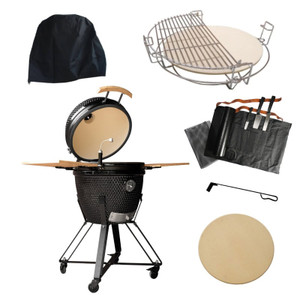 Homey's Tools For Life Kamado Black Edition - Komplettes BBQ-Paket Homey's Tools For Life Kamado Black Edition - Komplettes BBQ-Paket