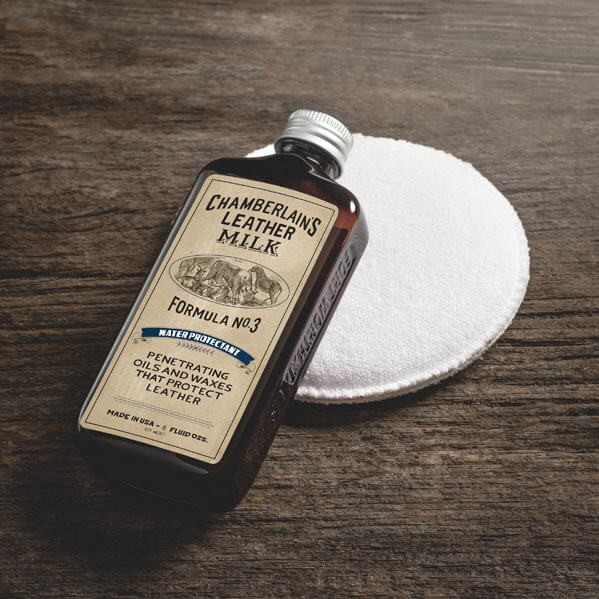 Water Protectant No. 3 - Premium Leather Protector with Applicator Pad