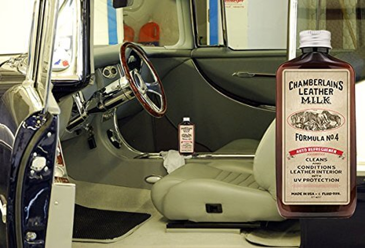 Use Lane's Leather Conditioner for your car's interior as well as