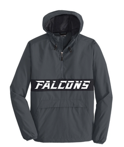 Windbreaker, anorak, grey, falcon, fan gear
