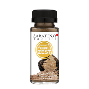 Truffle Zest
Truffle zest has great versatility and can sprinkled on pasta, pizza, salads, eggs, and potatoes. It can be mixed into sauces, soups, dressings, chips, and used in various other applications! Just add it to your favorite dish! It is a great addition to your seasonings cabinet. You will not be guilty serving this to your family Since it is vegetarian, Vegan, dairy-free, and gluten-free.
The delicious Truffle zest is also certified Kosher!
If you love truffles, you must try this. Truffle Zest
Truffle zest has great versatility and can sprinkled on pasta, pizza, salads, eggs, and potatoes. It can be mixed into sauces, soups, dressings, chips, and used in various other applications! Just add it to your favorite dish! It is a great addition to your seasonings cabinet. You will not be guilty serving this to your family Since it is vegetarian, Vegan, dairy-free, and gluten-free.
The delicious Truffle zest is also certified Kosher!
If you love truffles, you must try this.
