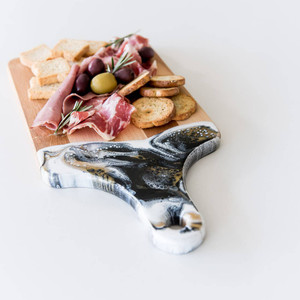 These pieces are handmade from high quality Canadian Maple accented with an eco-friendly epoxy to create a one-of-a-kind piece of serveware for your home. Perfect gift for a house warming, wedding or maybe just a treat for yourself. Serve your favorite snacks for a girls night in, a date night with your spouse or for a get together with friends.
These boards are perfect for serving sushi, baguettes, bruschetta, kebabs and more. These pieces are handmade from high quality Canadian Maple accented with an eco-friendly epoxy to create a one-of-a-kind piece of serveware for your home. Perfect gift for a house warming, wedding or maybe just a treat for yourself. Serve your favorite snacks for a girls night in, a date night with your spouse or for a get together with friends.
These boards are perfect for serving sushi, baguettes, bruschetta, kebabs and more.