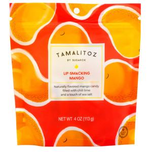 LIP SMACKING MANGO TAMALITOZ CANDY
Sitting on the Gulf of Mexico is the state of Veracruz, home to lush landscapes and tropical carnIval seduction, you can be sure to find some of the worlds sweetest mango toped with chili, lime and sea salt. Naturally flavored and colored ribbon style candy filled with our own blend of mild chili powder, dehydrated lime juice and a touch of sea salt. LIP SMACKING MANGO TAMALITOZ CANDY
Sitting on the Gulf of Mexico is the state of Veracruz, home to lush landscapes and tropical carnIval seduction, you can be sure to find some of the worlds sweetest mango toped with chili, lime and sea salt. Naturally flavored and colored ribbon style candy filled with our own blend of mild chili powder, dehydrated lime juice and a touch of sea salt.