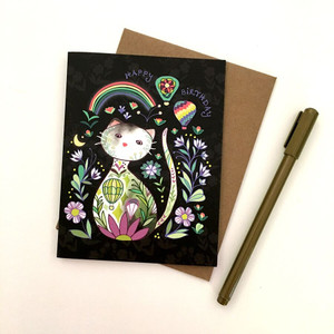 Happy Birthday - Cat Card Happy Birthday - Cat Card