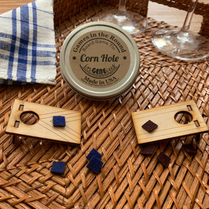 Corn Hole
Good old fashioned board game fun re-imagined in round retro travel tins. Made in the USA. 3.25" x 1".
Made in United States of America Corn Hole
Good old fashioned board game fun re-imagined in round retro travel tins. Made in the USA. 3.25" x 1".
Made in United States of America