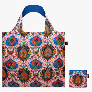 Decorative Art Tapestry Tea Rose Recycled Bag