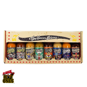 TorchBearer Sauces Best Sellers Mini Bottle 8 Pack