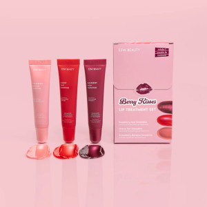 Berry Kisses Lip Treatment Trio Set by ESW Beauty