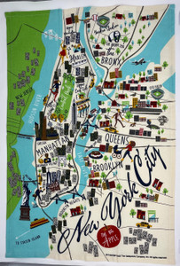 New York City Tea Towel