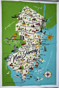 New Jersey Tea Towel