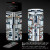 Frank Lloyd Wright Waterlilies 6" LED Candle – Battery Operated, Flickering flameless candle