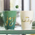 Frost Cups Trees Set of 8 (green)