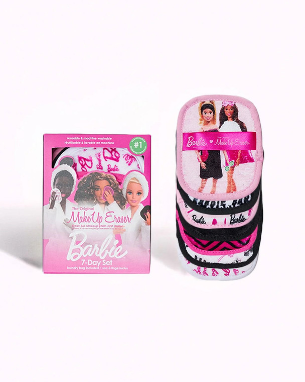 The Original MakeUp Eraser 7 Day Set Barbie Edition
