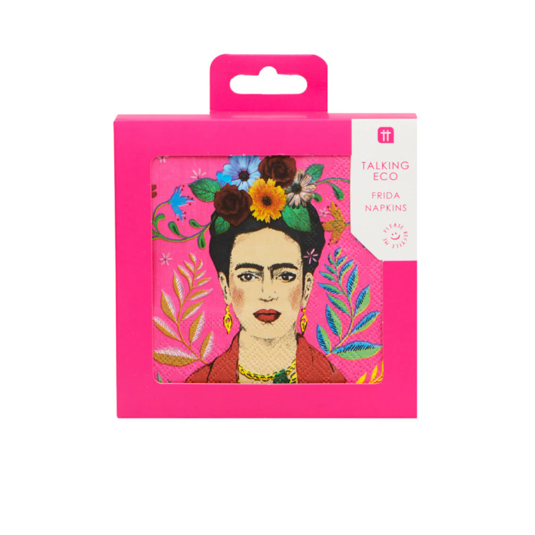 Frida Kahlo Cocktail Napkins (20 Pack) by Talking Tables