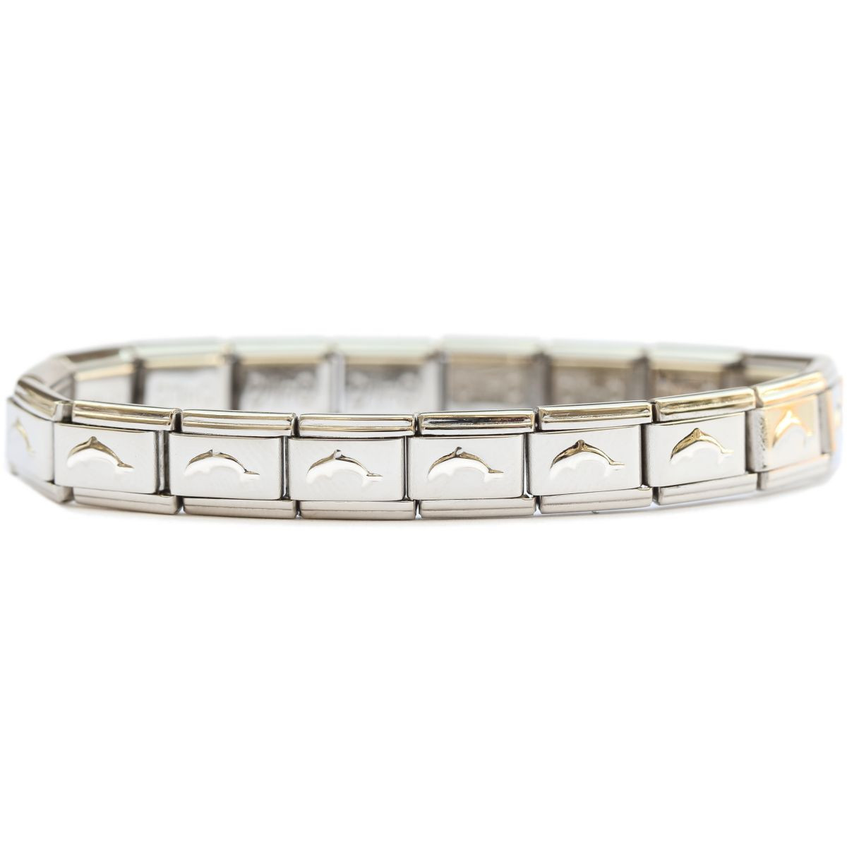 Dolphin Italian Charm Starter Bracelet