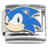 Hedgehog Cartoon Italian Charm