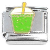 Matcha Tea Drink Italian Charm