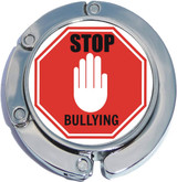 Stop Bullying Foldable Purse Hanger