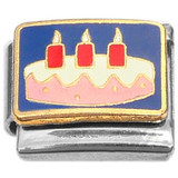 Cake Pink Italian Charm