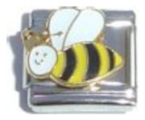 Bee Smiling Italian Charm