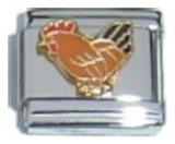 Rooster Italian Charm