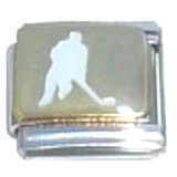 Hockey Italian Charm