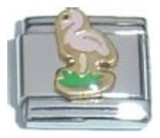 Flamingo Italian Charm